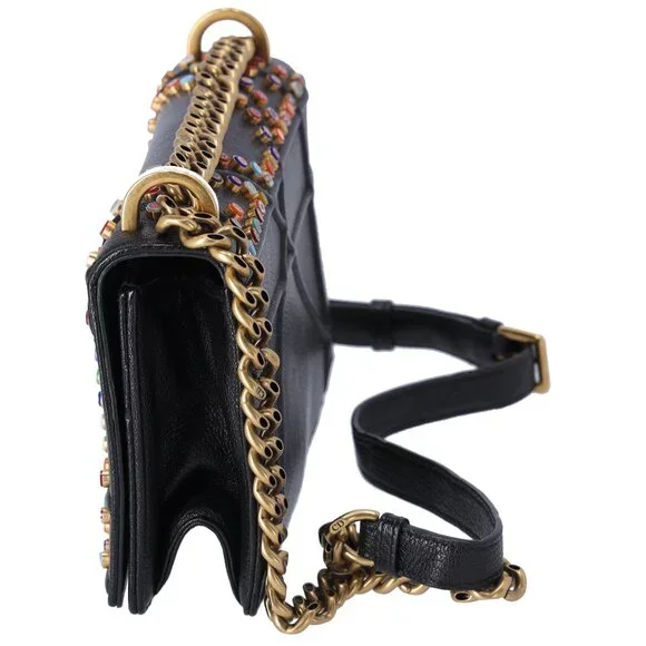 Christian Dior Diorama Flap Bag Studded Leather Small Flap